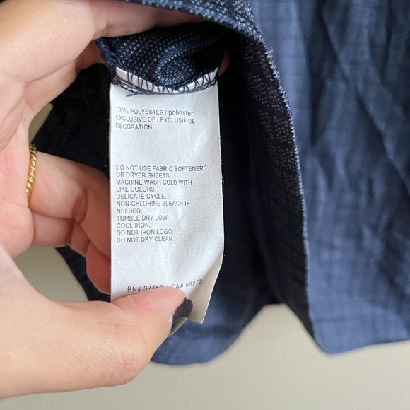 PGA Tour Pro Series Athletic Fit 3-Button Polo Golf Shirt Mens Sz M Blue - Picture 3 of 6